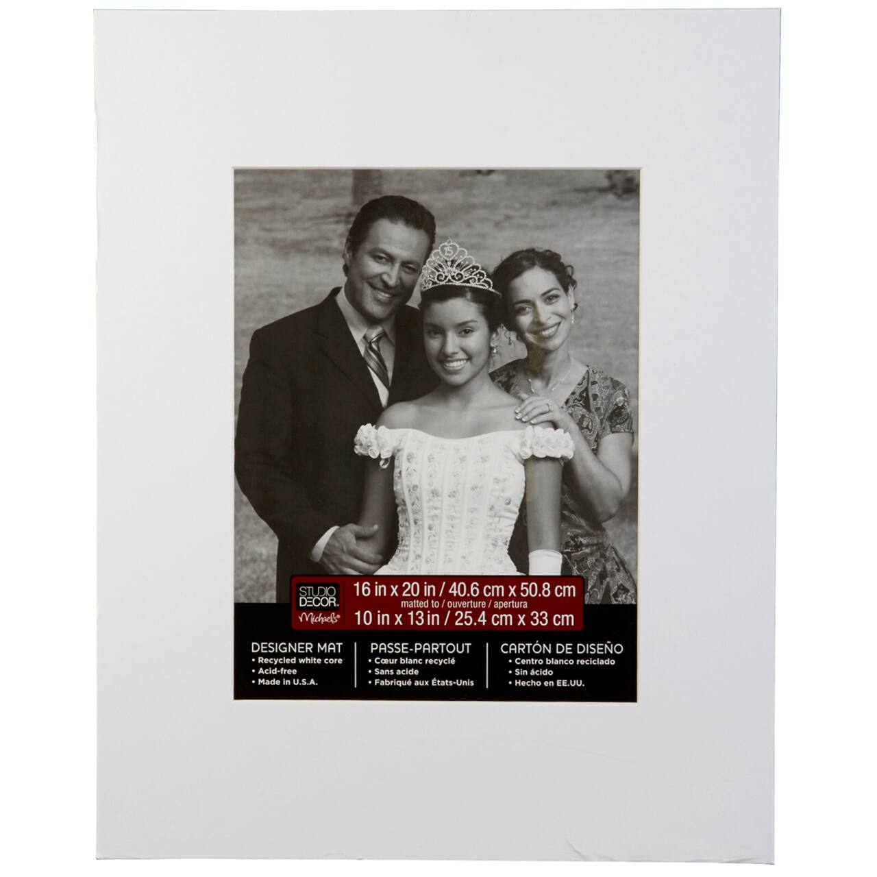 16 X 20 Mat By Studio D cor 10 X 13 Opening White Michaels 16-x-20-mat-by-studio-d-cor-10-x-13-opening-white-michaels